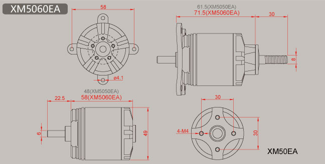 DUALSKY XM5060EA-8