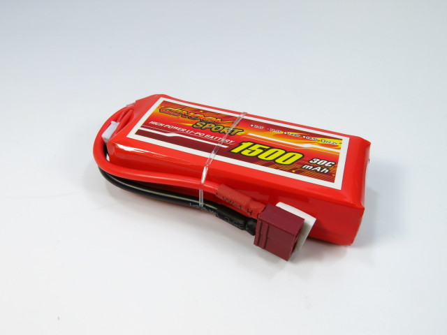 DINOGY ダイノジー リポバッテリー 11.1V1500mAh 30C (LC-3S1500D) 株式会社リトルベランカ ラジコン機器専門店